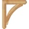 Ekena Millwork Thorton Craftsman Rough Sawn Bracket, Western Red Cedar, 4"W x 24"D x 28"H BKT04X24X28THR04RWR - alternate 2